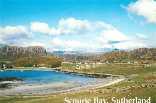 Sutherland Caithness & Sutherland Scourie Bay Landscape