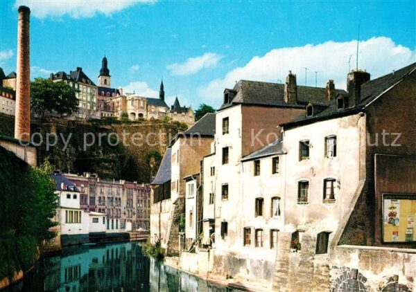 LUXEMBOURG  Luxemburg Alzette pittoresque au Grund