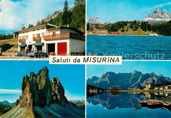 Misurinasee Hotels am Misurinasee Wasserspiegelung