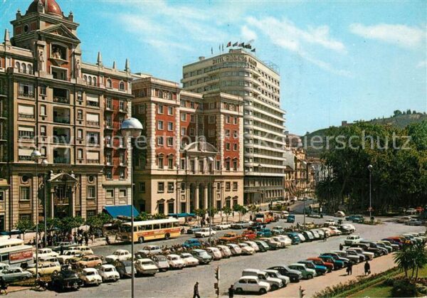 Malaga Andalucia Acera de la Marina Hotel Malaga Palacio