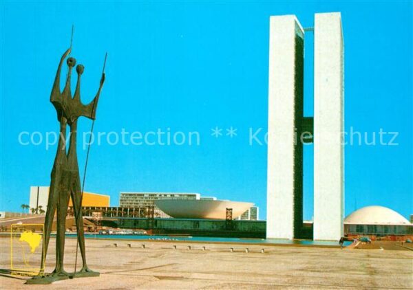 Brasilia Ciudad Os Guerrilheiros de Bruno Giorgi e Pala