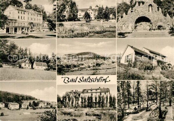 Bad Salzschlirf Haus Kurpark Cafe Marienlust Villenvier