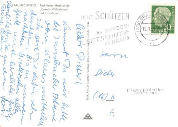 Braunschweig Technische Hochschule Carola Wilhelmina – Bild 2