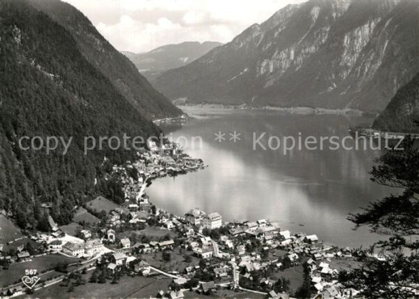 Hallstatt Austria Panorama Hallstätter See Alpen