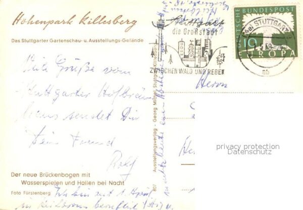 Stuttgart Gartenschau und Ausstellungsgelände Nac – Bild 2