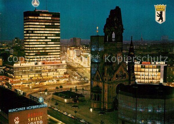 Berlin Europa Center Kaiser Wilhelm Gedächtnis