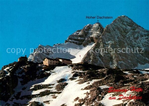Bad Goisern Salzkammergut Simonyhütte mit Dachstein Hoher Dachste