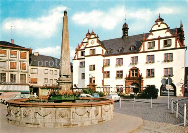Darmstadt Rathaus Marktbrunnen Tor zu Odenwald un