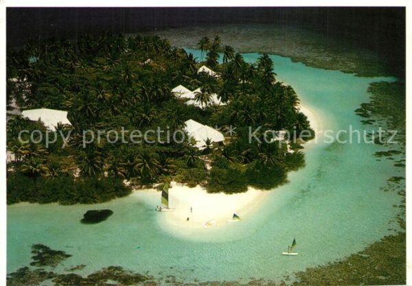 Malediven Embudu Hotel Südseeinsel Fliegeraufnahm
