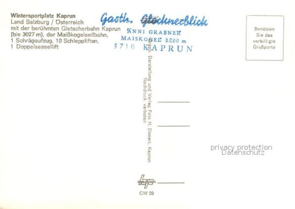 Kaprun Panorama Skigebiet Hohe Tauern – Bild 2
