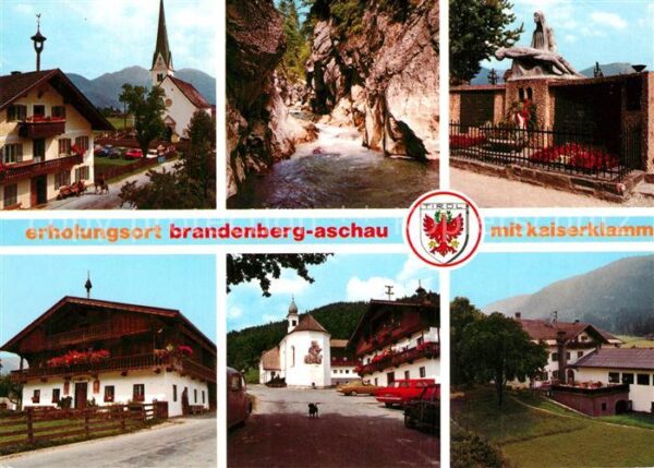 Brandenberg Tirol Ascherhof Pfarrkirche Kaiserklamm Krieg