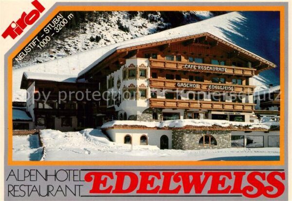 Kroessbach Alpenhotel Restaurant Edelweiss im Wint