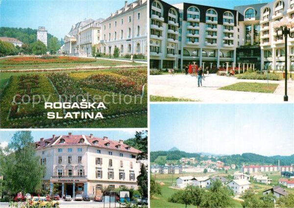 Rogaska Slatina Teilansichten Hotel Park Modernes Gebäu