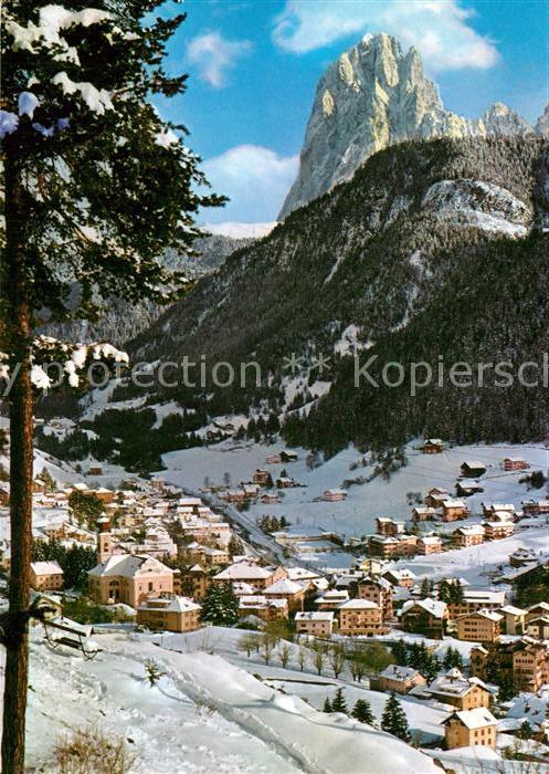 Ortisei St Ulrich Val Gardena Dolomiti con il Gruppo del