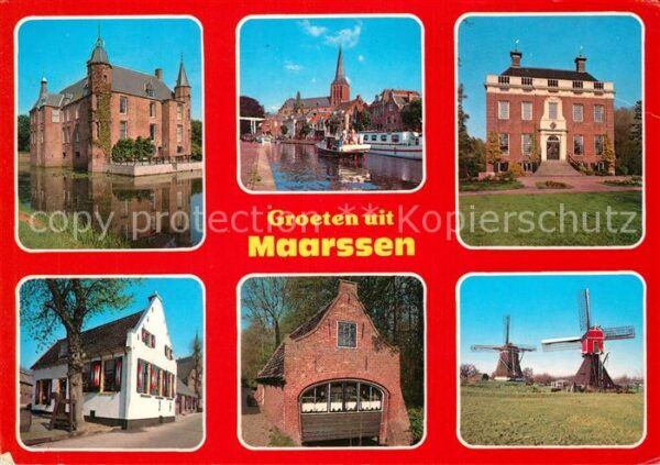 Maarssen Wasserschloss Kirche Sehenswürdigkeiten