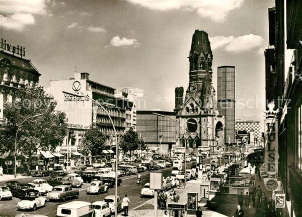 Berlin Kurfürstendamm Kaiser Wilhelm Gedächtni