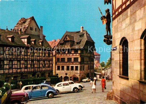Nuernberg Dürerhaus Fachwerkhaus Historisches Geb