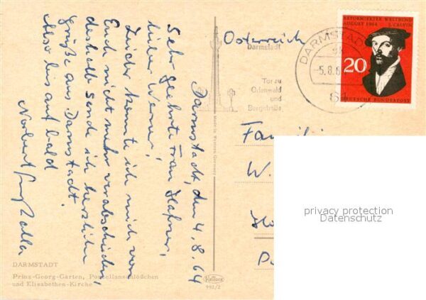 Darmstadt Prinz Georg Garten Porzellanschlösschen – Bild 2