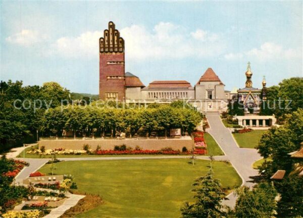 Darmstadt Künstlerkolonie Russische Kapelle Hochz