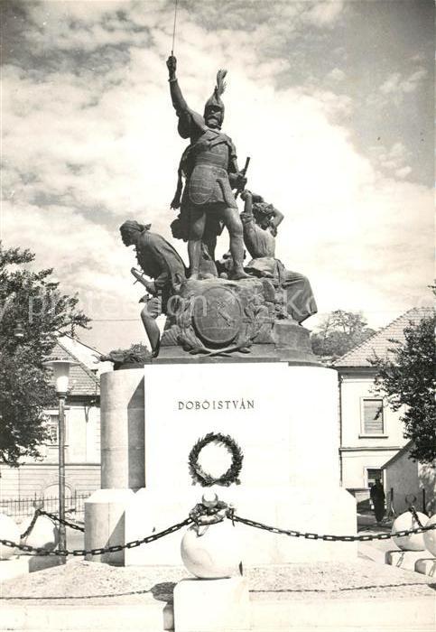 Eger Ungarn Istvan Dobo Denkmal