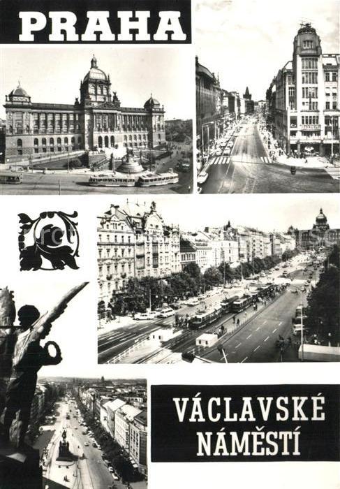 Praha Prahy Prague Narodni muzeum Trida Prikopy Vaclavske