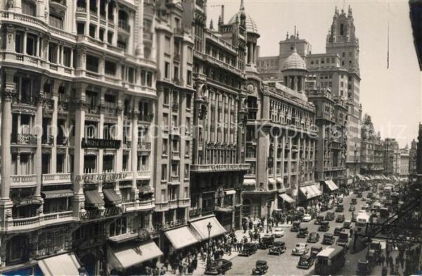 Madrid Spain Avenida de Jose Antonio