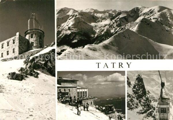 Tatry Vysoke Gebirge Kasprowy Wierch Panorama Tatr Zachodnch