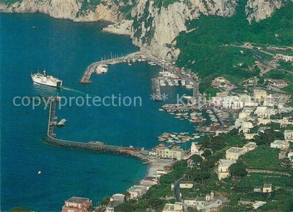 Capri Il Porto Fliegeraufnahme