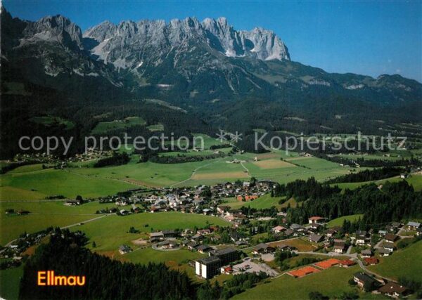Ellmau Tirol Fliegeraufnahme