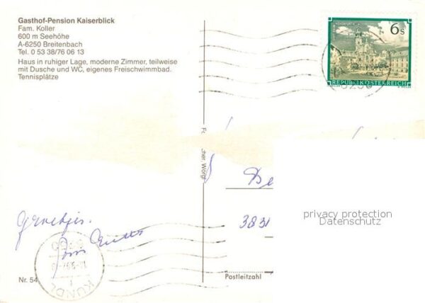 Breitenbach Wetzlar Gasthof Pension Kaiserblick – Bild 2