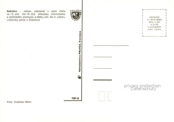 Sokolov mesto zalozene v udoli Ohre  stredisko – Bild 2