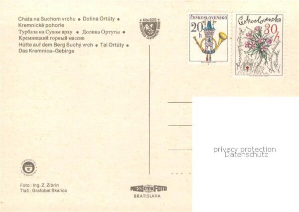 Kremnicke Pohorie Chata na Suchom vrchu Dolina Ortuty – Bild 2