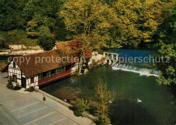 Blaubeuren Partie am Blautopf