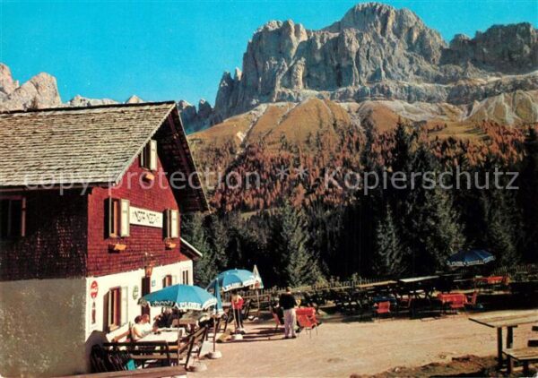 Bozen Suedtirol Nigerhütte Terrasse