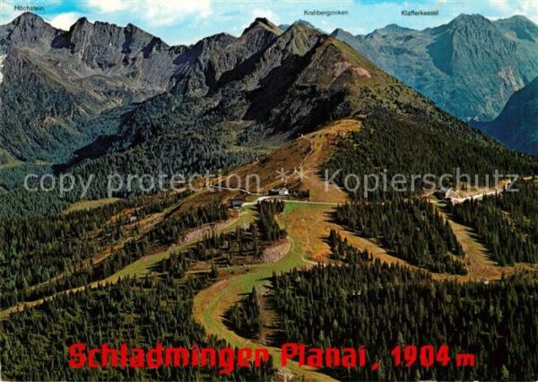 Schladming Obersteiermark Schladminger Planai mit Krahbergzinken