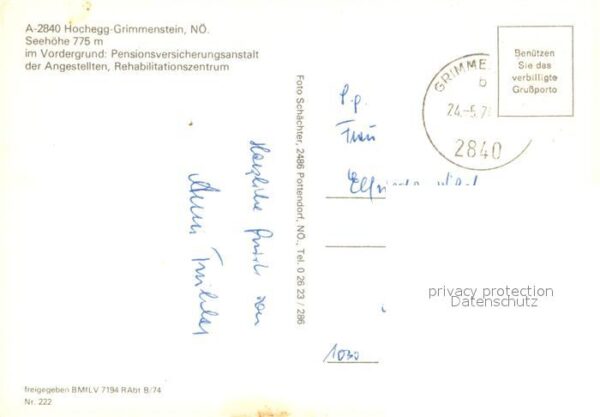 Hochegg PVA der Angestellten Rehazentrum Fliege – Bild 2