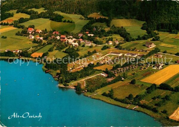 Ossiach Fliegeraufnahme mit Ossiacher See
