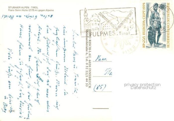Stubaier Alpen Franz Senn Hütte mit Alpeine – Bild 2