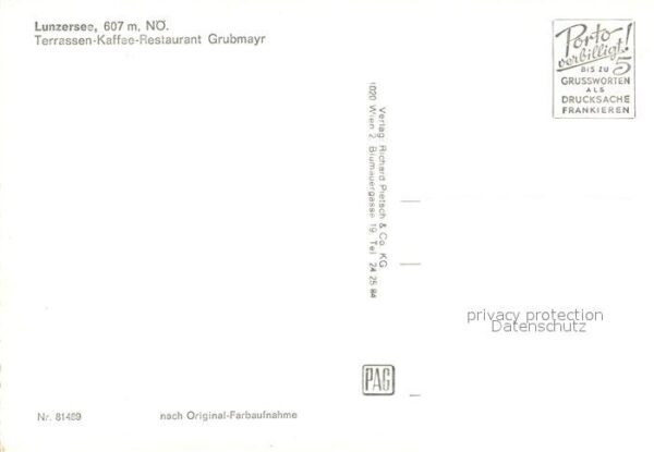 Lunz See Niederoesterreich Terrassen Kaffee Restaurant Grubmayr – Bild 2