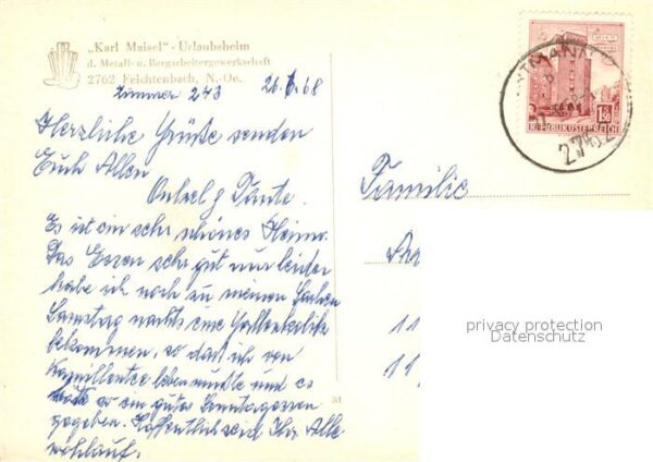 Feichtenbach Karl Maisel Urlaubsheim – Bild 2