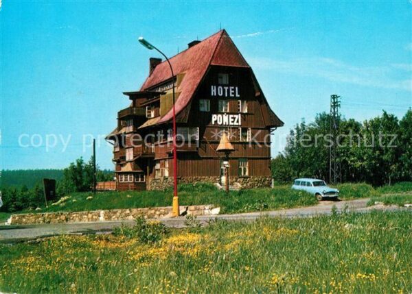 Cinovec Boehmisch Zinnwald Hotel Pomezi