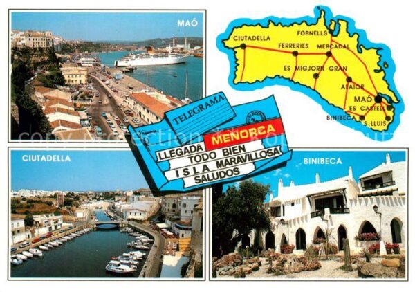 Menorca Mao Ciutadella Binibeca