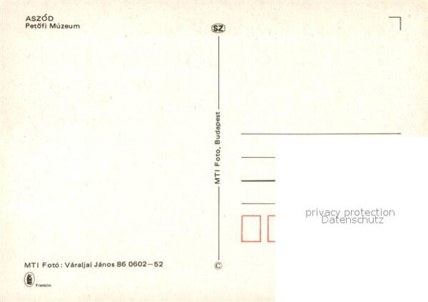 Aszod Petöfi Muzeum – Bild 2