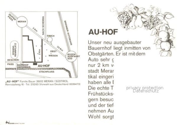 Meran Merano Au Hof Zimmer Gaststube – Bild 2