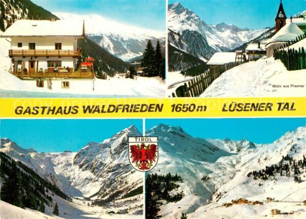 Praxmar Gasthaus Waldfrieden Panorama