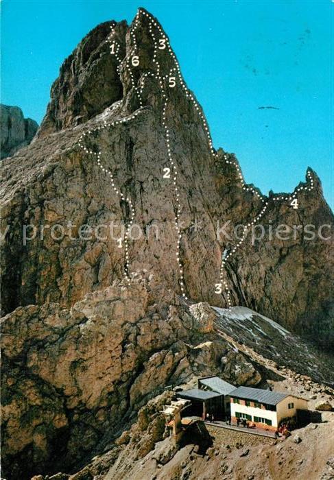 Dolomiti Forcella Sassolungo Rif Toni Demetz Lan
