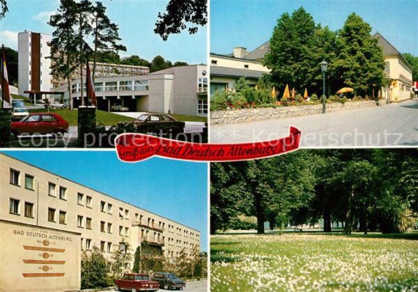 Bad Deutsch-Altenburg Kurzentrum Kaiserbad Kurhaus Neues Kurh