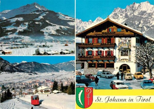 St Johann Tirol Kitzbüheler Horn Hauptplatz Bergbahn St