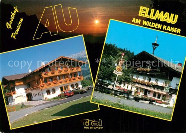 Ellmau Tirol Gasthof Pension Au am Wilden Kaiser