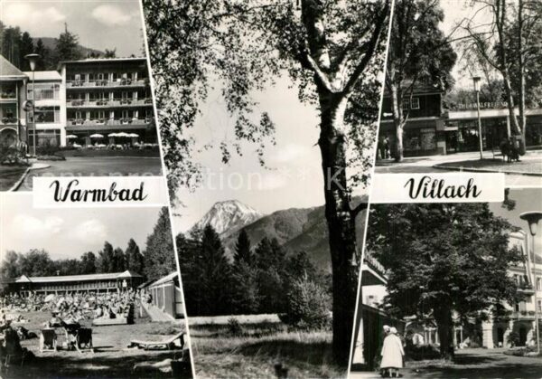 Warmbad Villach Kurhäuser Thermalfreibad Napoleonswiese